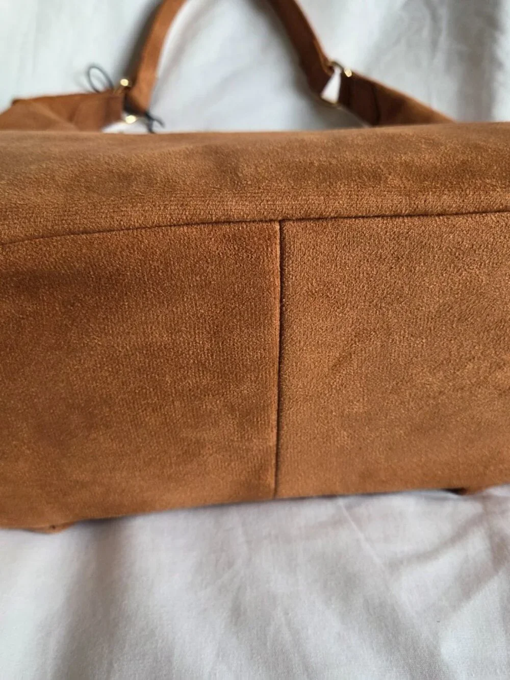 NWT  Luv Betsey by Betsey Johnson Faux Suede Bow Hobo Bag